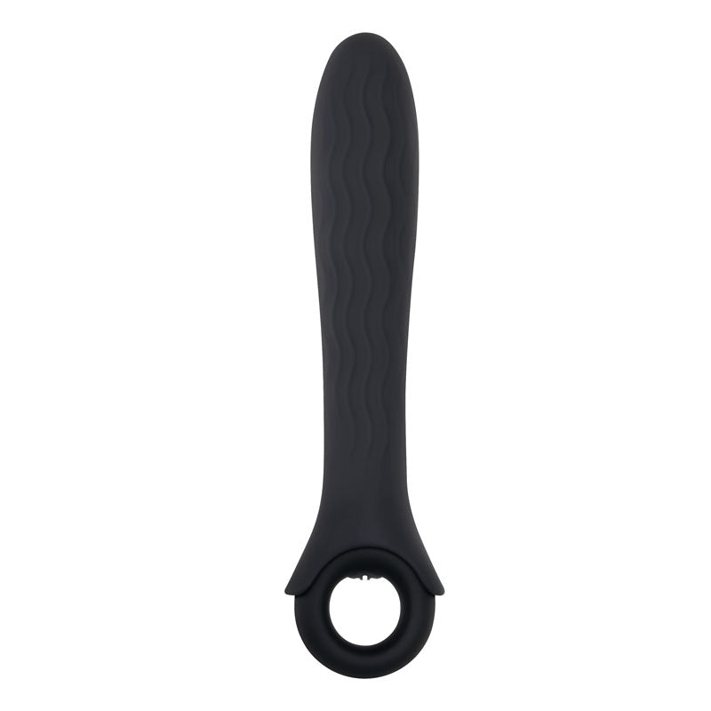 Gender X POWERHOUSE - Black 21.6 cm USB Rechargeable Vibrator