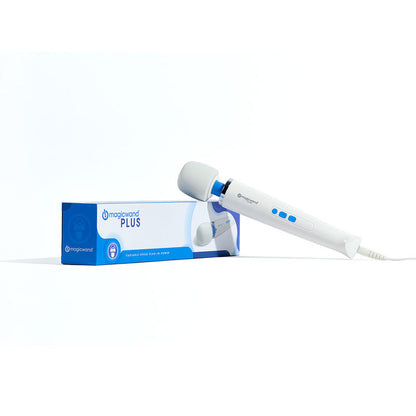 Magic Wand Plus - White Mains Powered Massage Wand