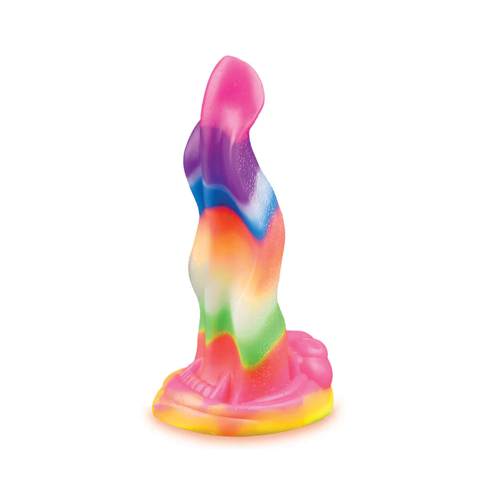 Alien Nation - Lick Of The Lair - Glow in Dark Rainbow 17.8 cm Fantasy Dong