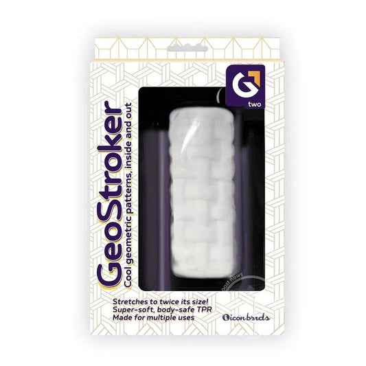 GeoStroker #2 - White 12.7 cm Stroker