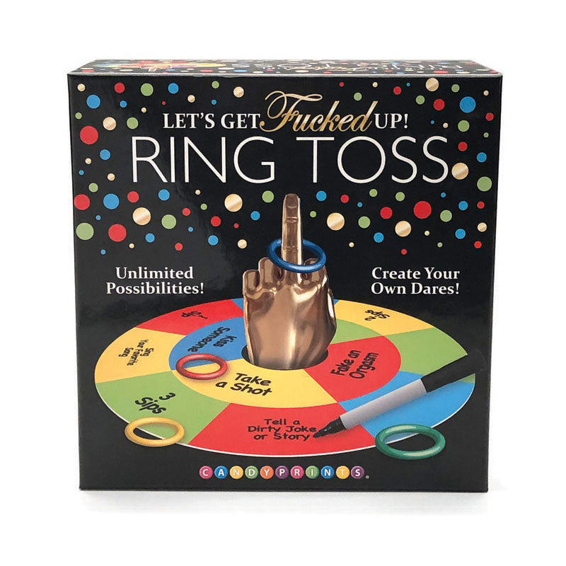 Lets Get Fucked Up Ring Toss - Adult Party Game