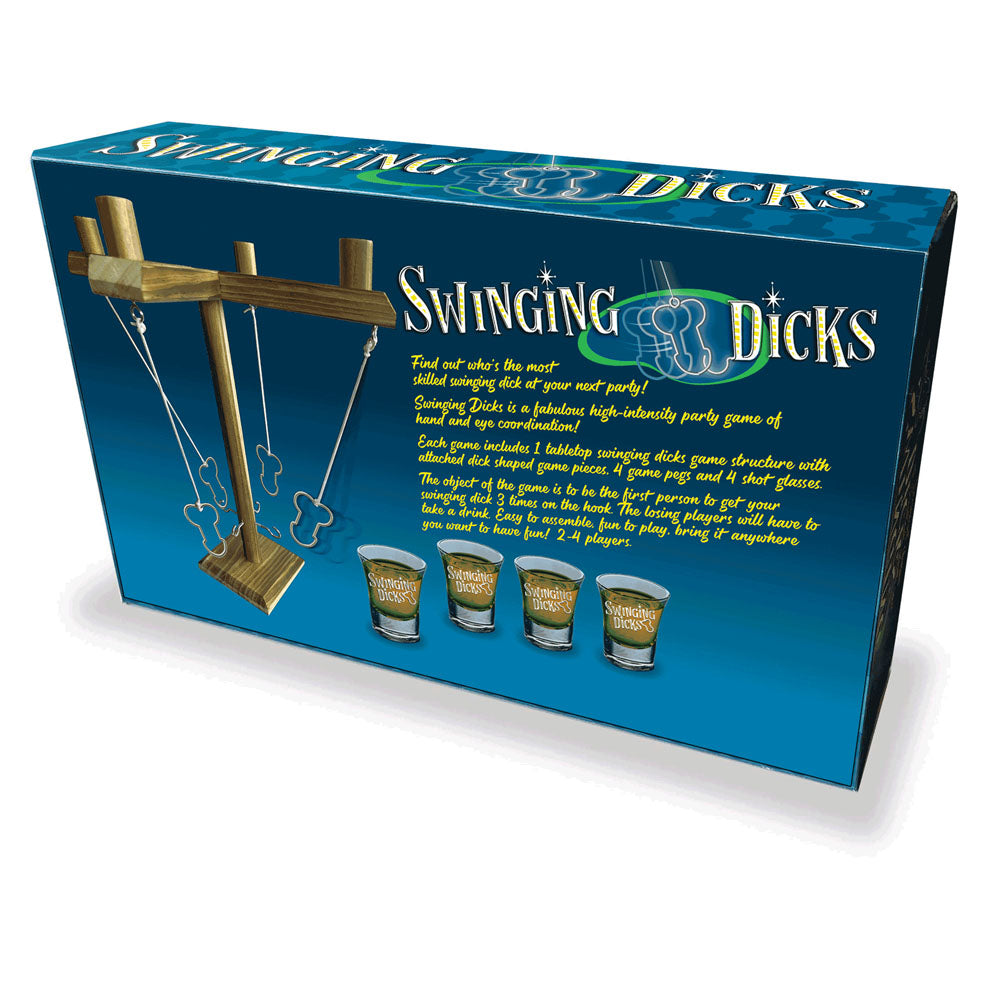 Swinging Dicks - Swinging Ring Toss Drinking Game