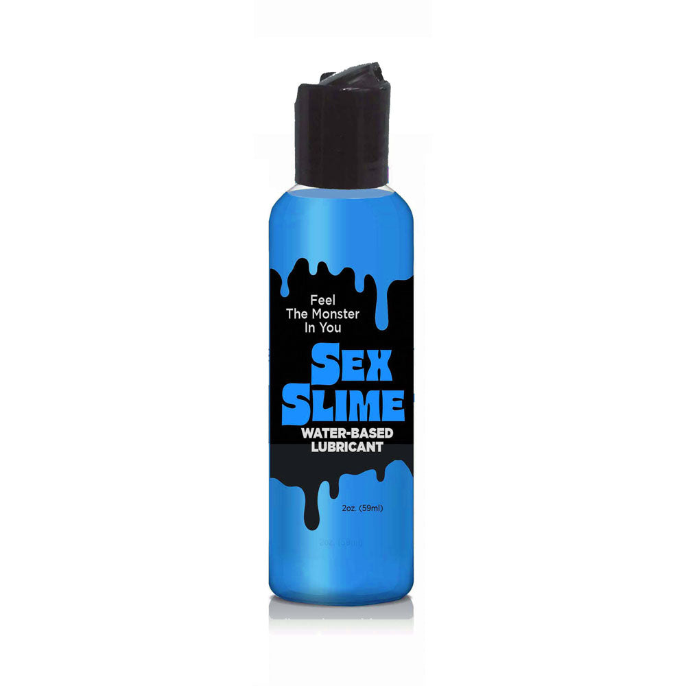 Sex Slime - Blue - Blue Water Based Lubricant - 60 ml Bottle