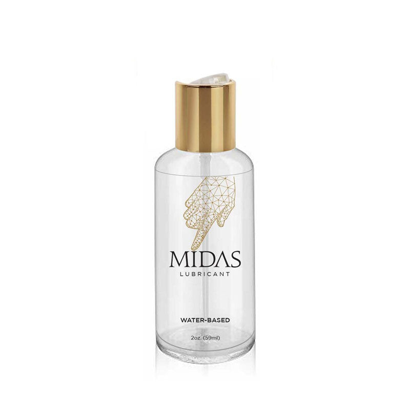 Midas Water Based Lube - Water Based Lubricant - 59 ml Bottle