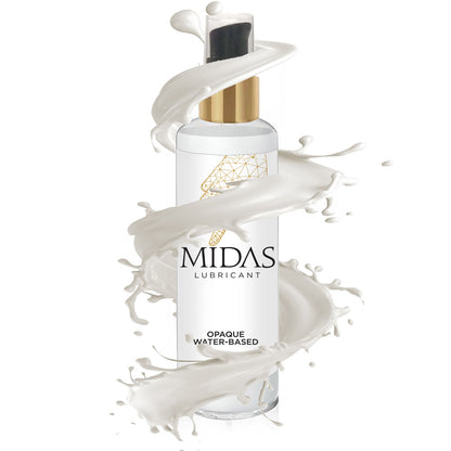 Midas Opaque Water Based Lubricant - 59 ml - Water Based Cum Lube - 59 ml