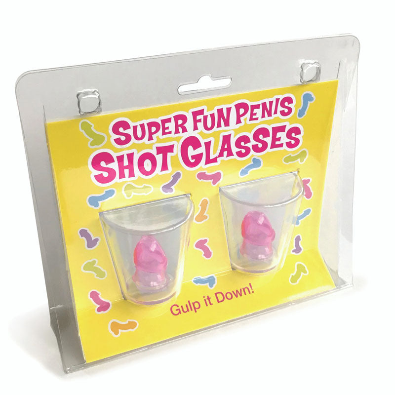 Super Fun Penis Shot Glasses - Set of 2