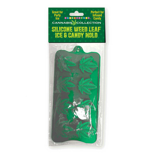 Cannabis Silicone Weed Leaf Ice Mould - Makes 8 Ice Leaves