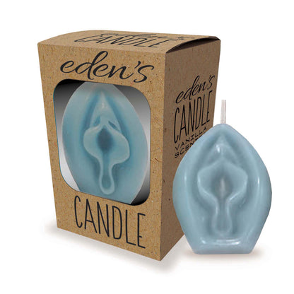 Edens Candles Vagina - Vanilla - Display of 12 - Coloured Vanilla Scented Candles - Set of 12