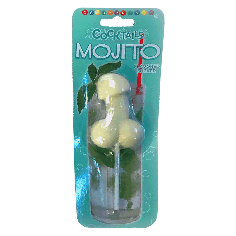 Cocktail Suckers - Mojito - Mojito Flavoured Dicky Lollypop