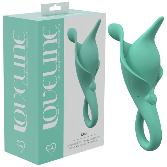 LOVELINE Lily - Green - Green USB Rechargeable Stimulator