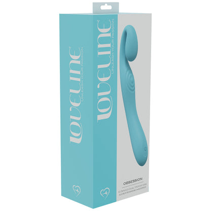 LOVELINE Obsession - Blue - Blue 18.4 cm USB Rechargeable Vibrator