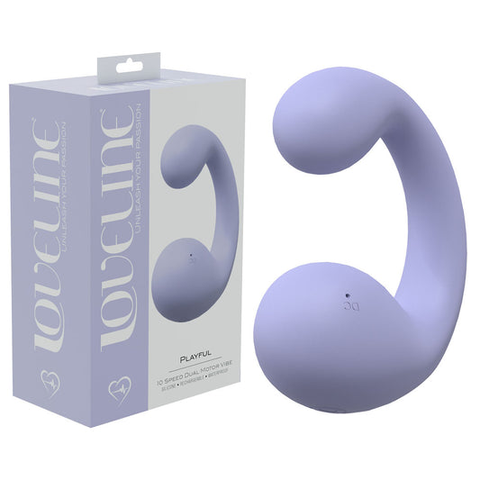 LOVELINE Playful - Lavender - Lavender 8.5 cm Dual Vibrator