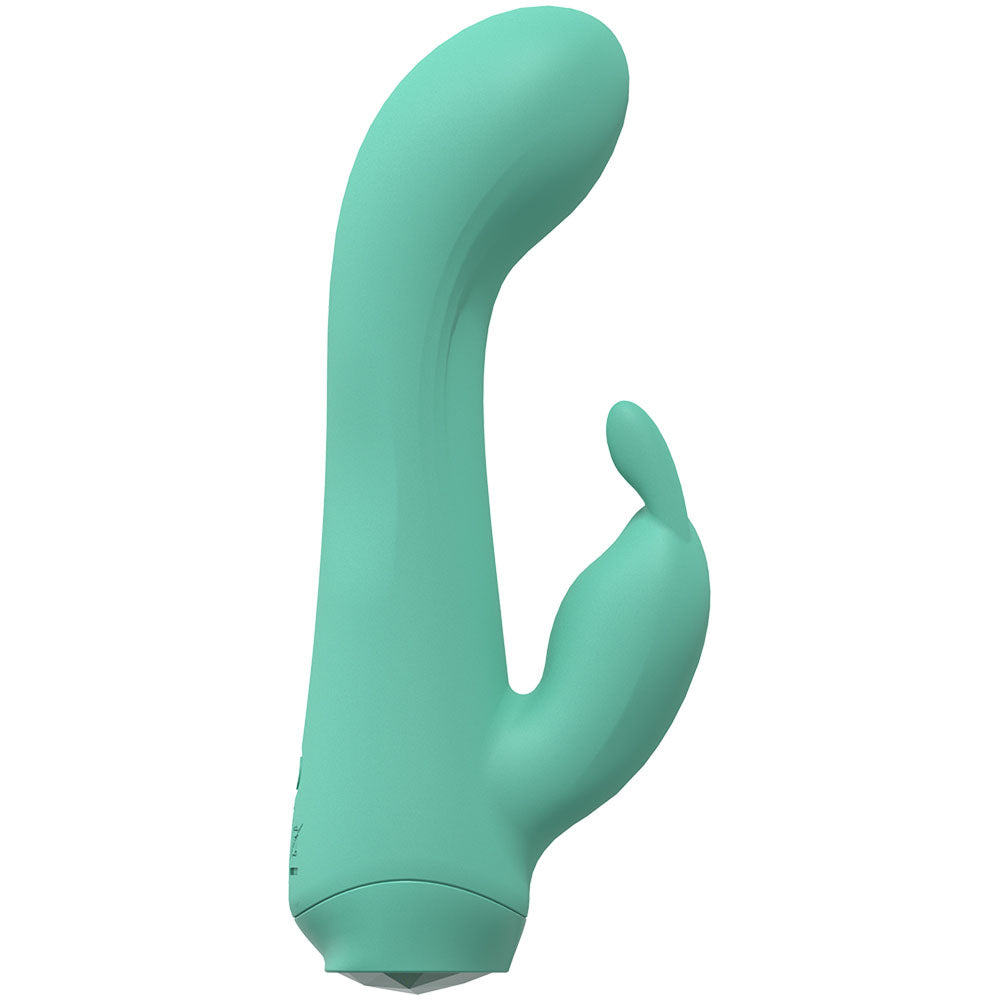 LOVELINE Enchanted - Green 13.5 cm USB Rechargeable Rabbit Vibrator