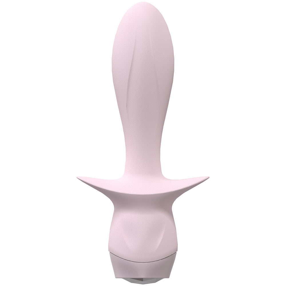 LOVELINE Jubilee - Pink 13.5 cm USB Rechargeable Vibrating Anal Plug