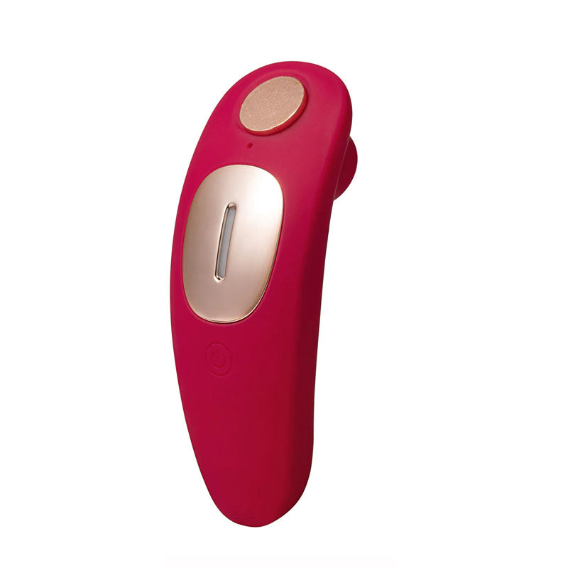 Maia Remi - Red USB Rechargeable Panty Vibe with Suction