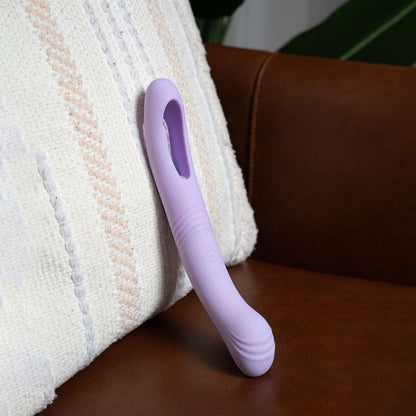 Maia HARPER - Purple 24.1 cm USB Rechargeable Vibrator