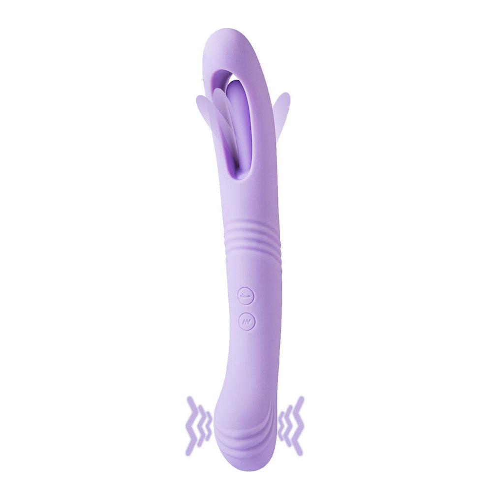 Maia HARPER - Purple 24.1 cm USB Rechargeable Vibrator