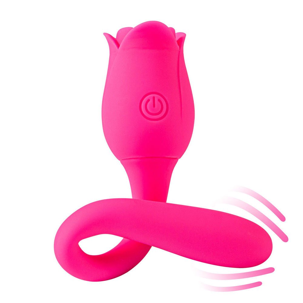 Maia MEADOW - Pink 14 cm USB Rechargeable Flower Stimulator