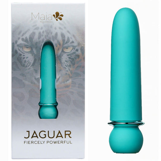 Maia JAGUAR - Blue - Blue 10.1 cm USB Rechargeable Bullet