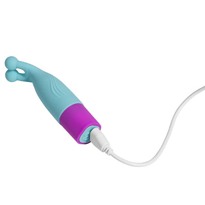 Maia MACI - Light Blue 8.9 cm USB Rechargeable Bullet