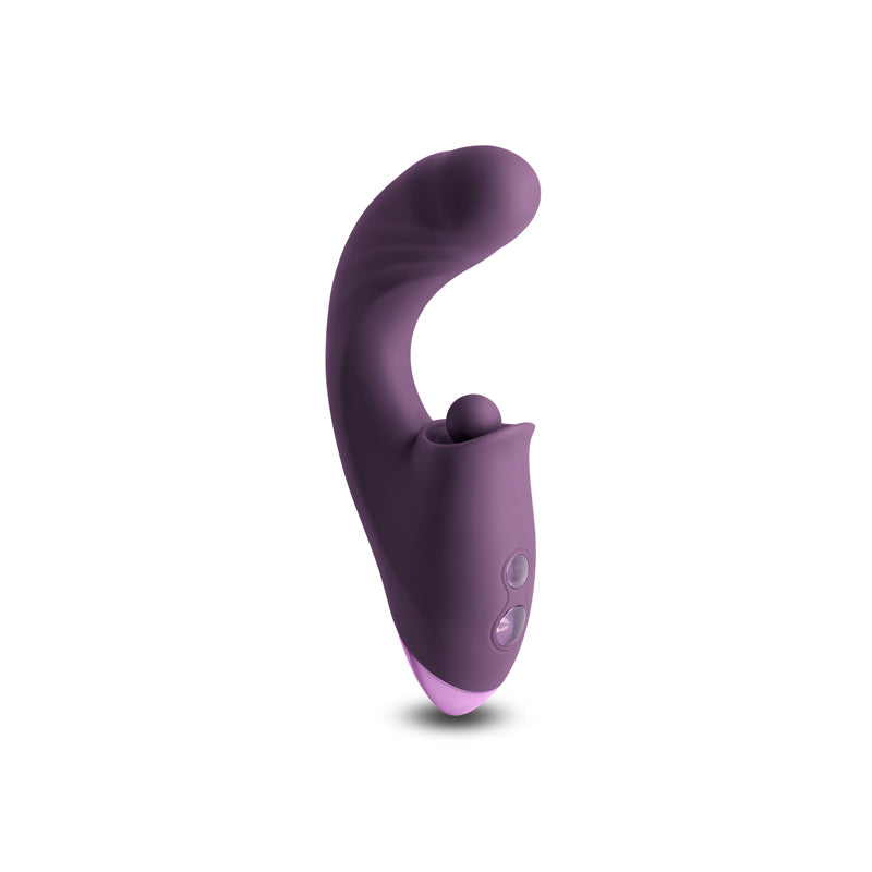 INYA Caprice - Purple - Purple 17.7 cm USB Rechargeable Vibrator with Clitoral Thumper