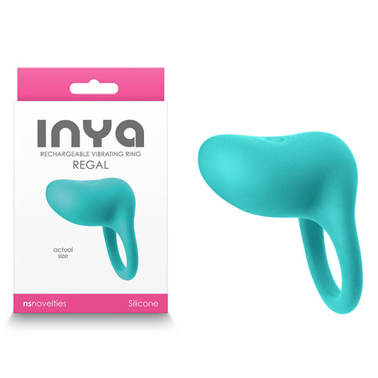 INYA Regal - Teal - Teal USB Rechargeable Finger Stimulator