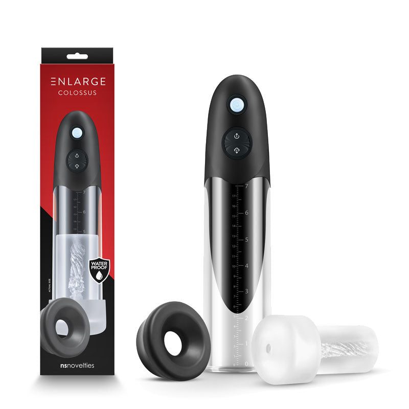 Enlarge Colossus Pump - USB Rechargeable Automatic Penis Pump