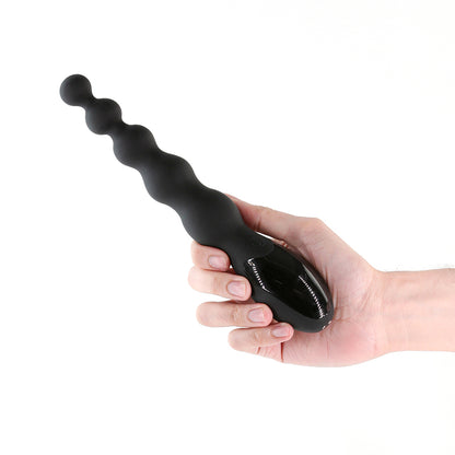 Renegade Virtua - Black - Black 23.9 cm USB Rechargeable Anal Vibrator