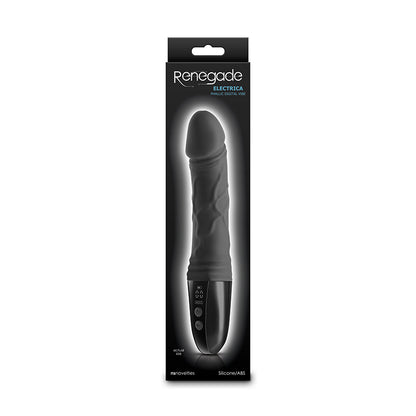 Renegade Electrica - Black - Black 22.9 cm USB Rechargeable Vibrator