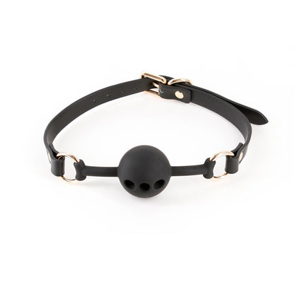 Fetish & Fashion - Fran - Black Breathable Mouth Restraint