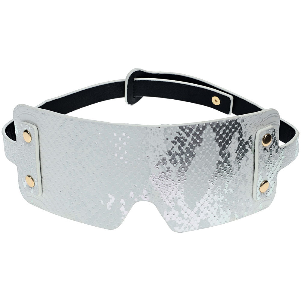 OUCH! Florence Collection - Blindfold - White Eye Restraint