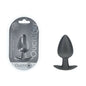 OUCH! Anal Plug - Large - Gun Metal - Gun Metal Grey 8.9 cm Large Butt Plug