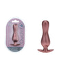 OUCH! Curvy Anal Plug - Rose Gold - Rose Gold 11.7 cm Butt Plug