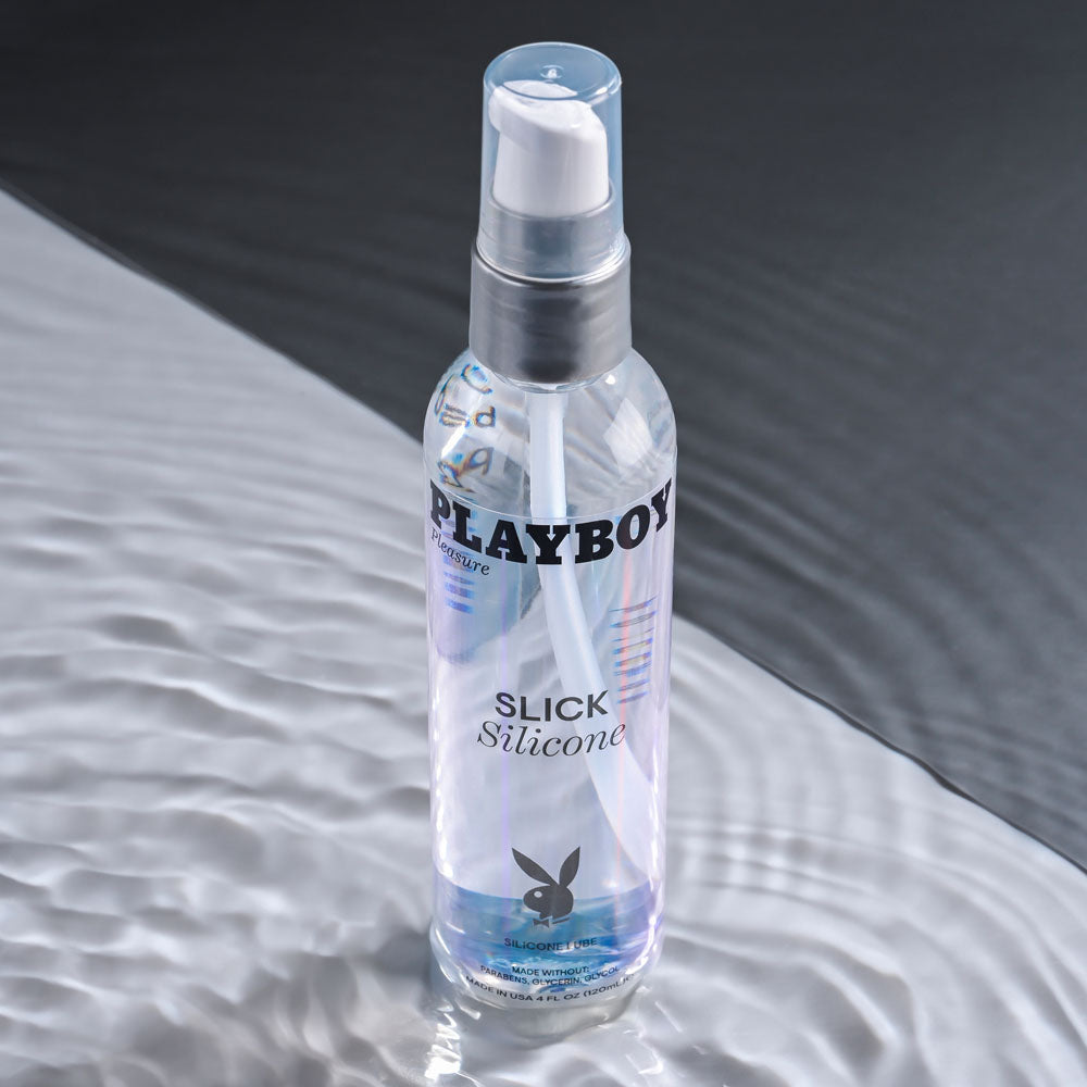 Playboy Pleasure SLICK SILICONE - 120 ml - Silicone Lubricant - 120 ml Bottle