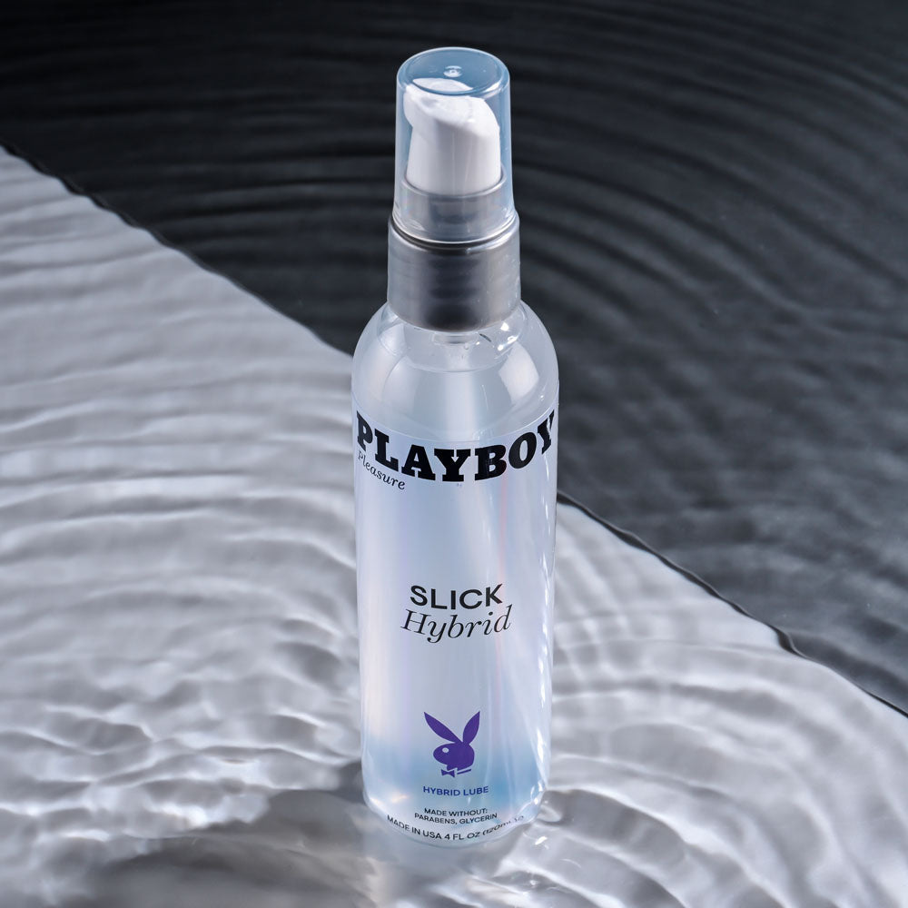 Playboy Pleasure SLICK HYBRID - 120 ml - Hybrid Lubricant - 120 ml Bottle