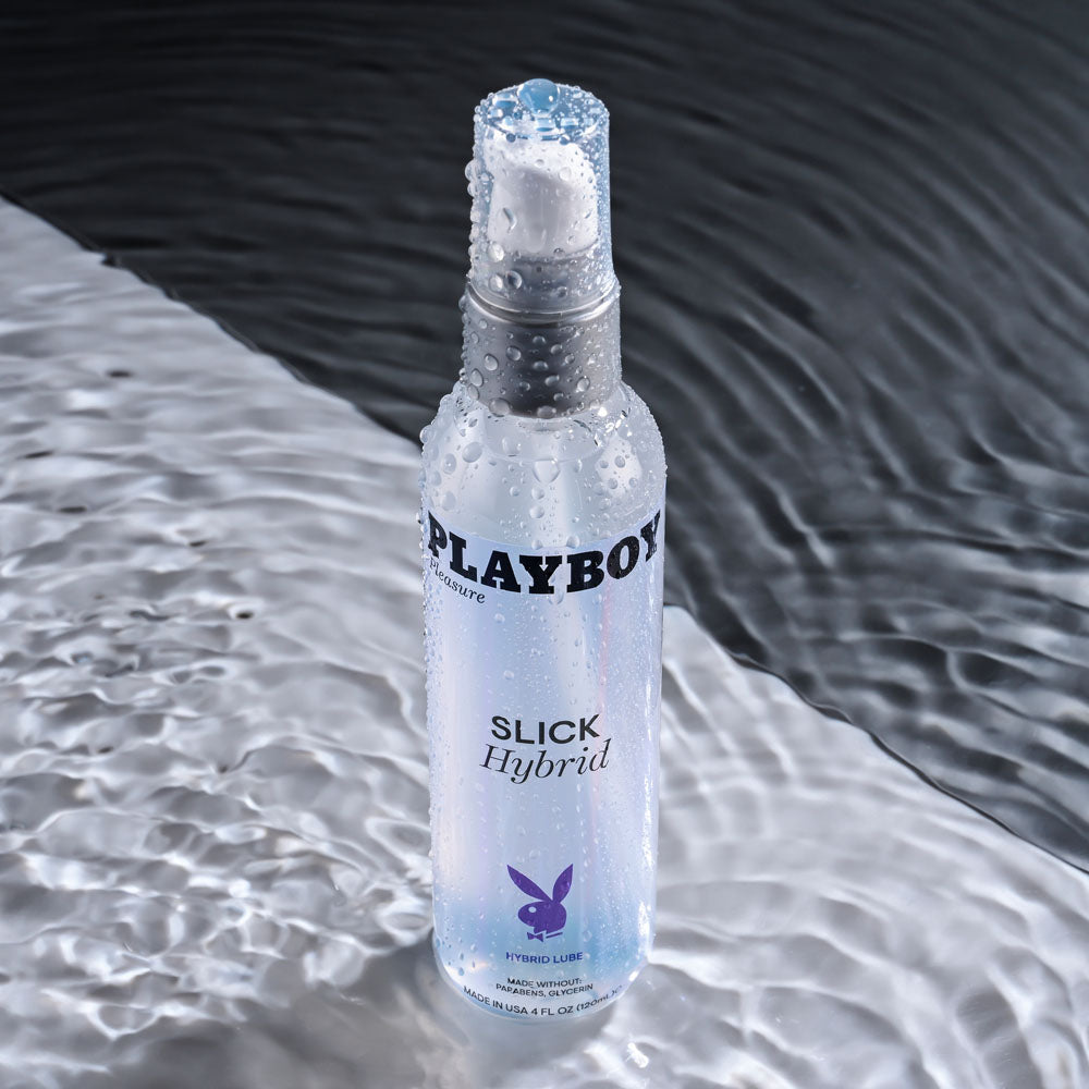 Playboy Pleasure SLICK HYBRID - 120 ml - Hybrid Lubricant - 120 ml Bottle