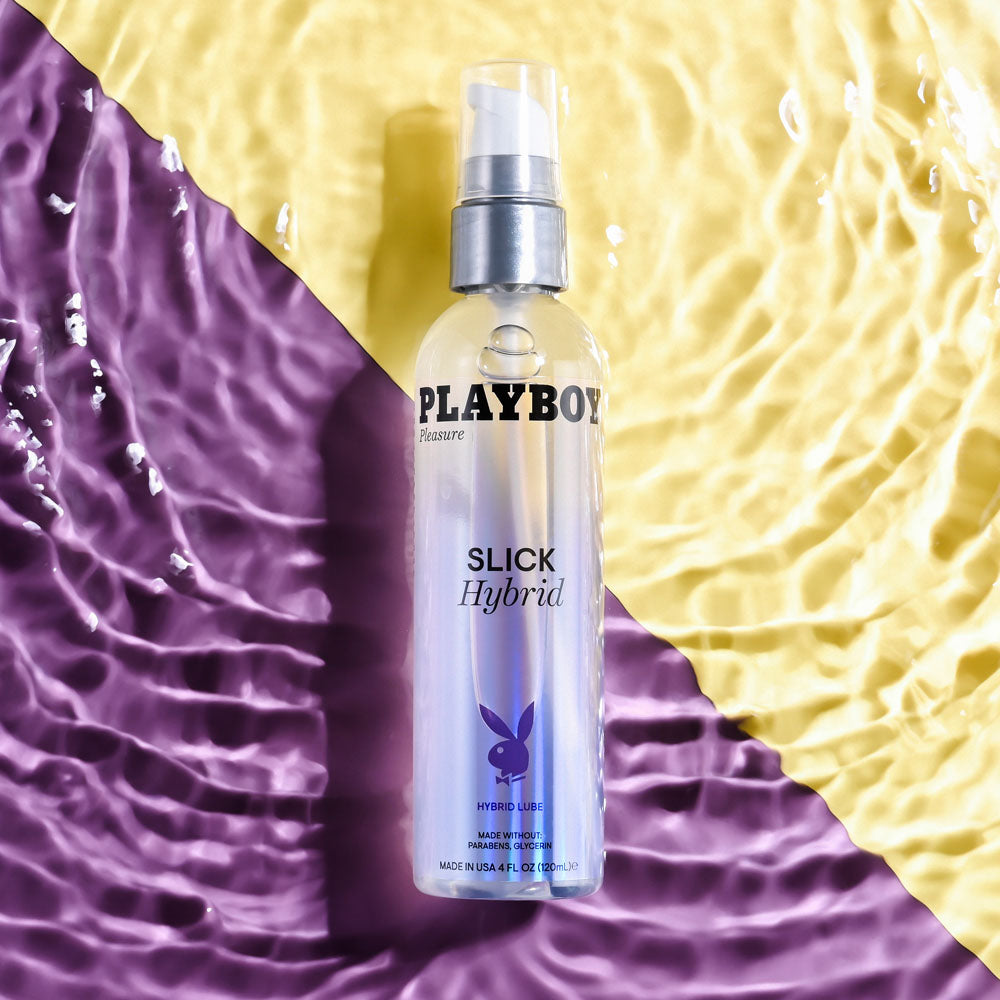 Playboy Pleasure SLICK HYBRID - 120 ml - Hybrid Lubricant - 120 ml Bottle