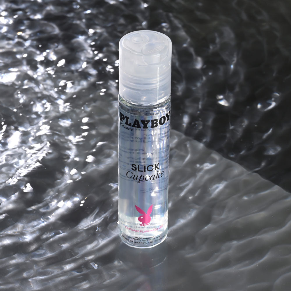 Playboy Pleasure SLICK CUPCAKE 1OZ - Cupcake Flavoured Water Based Lubricant - 30 ml Bottle