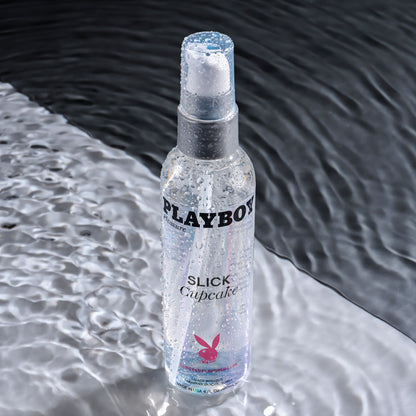 Playboy Pleasure SLICK CUPCAKE - 120 ml - Cupcake Flavoured Water Based Lubricant - 120 ml Bottle