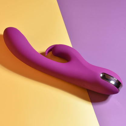 Playboy Pleasure THUMPER - Purple 21.9 cm USB Rechargeable Rabbit Vibrator