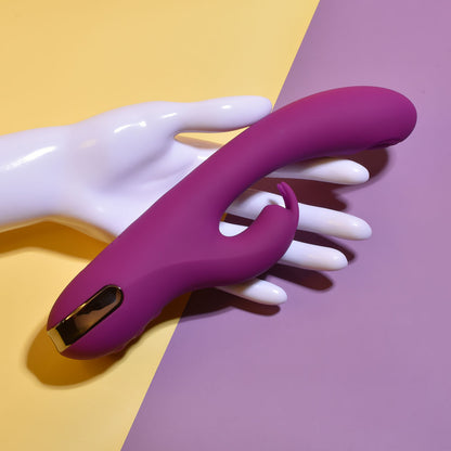 Playboy Pleasure THUMPER - Purple 21.9 cm USB Rechargeable Rabbit Vibrator