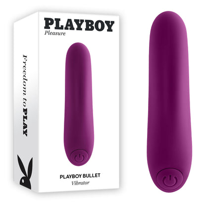 Playboy Pleasure PLAYBOY BULLET - Purple 9 cm USB Rechargeable Bullet