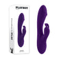 Playboy Pleasure ON REPEAT - Purple 19.7 cm USB Rechargeable Rabbit Vibrator