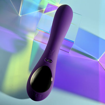 Playboy Pleasure ON REPEAT - Purple 19.7 cm USB Rechargeable Rabbit Vibrator