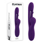 Playboy Pleasure THE THRILL - Purple 24.4 cm USB Rechargeable Rabbit Vibrator