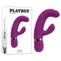 Playboy Pleasure TAP THAT - Purple 16.5 cm USB Rechargebale Rabbit Vibrator