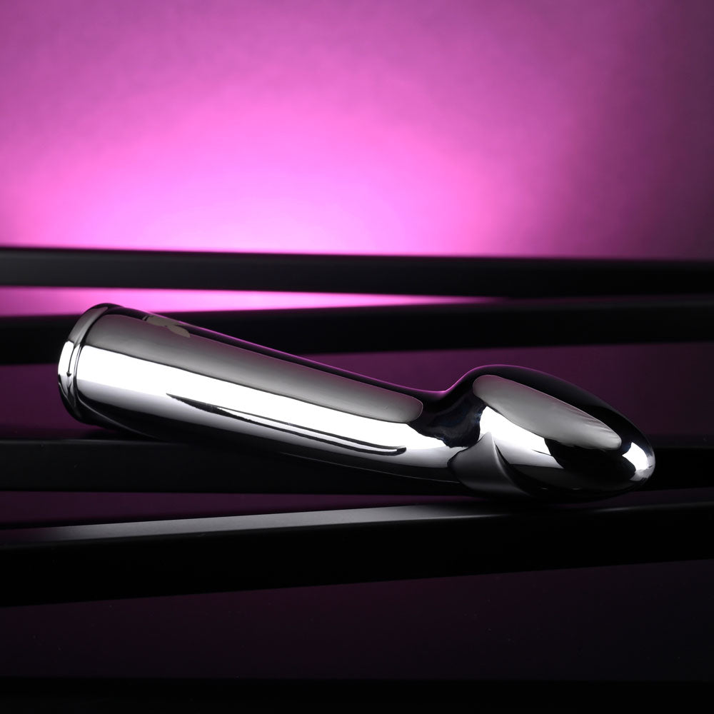 Playboy Pleasure SWOON - Chrome 14 cm USB Rechargeable Vibrator