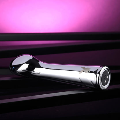 Playboy Pleasure SWOON - Chrome 14 cm USB Rechargeable Vibrator