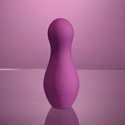 Playboy Pleasure THE JET SET - TAPPING - Purple 10.2 cm Tapping Stimulator with Charging Case