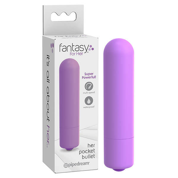 Fantasy For Her?Pocket Bullet - Purple 9.4 cm (3.75'') Bullet